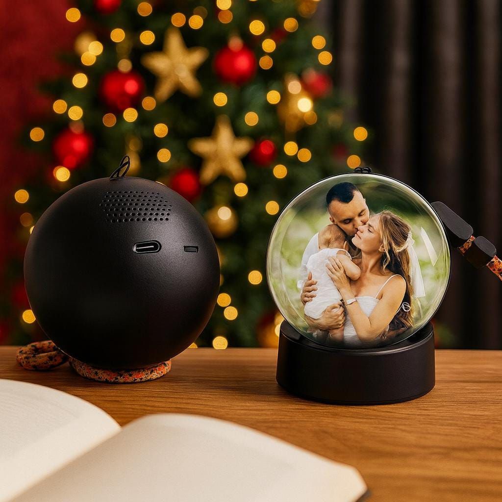 Personalized 3D Memory Crystal Ball