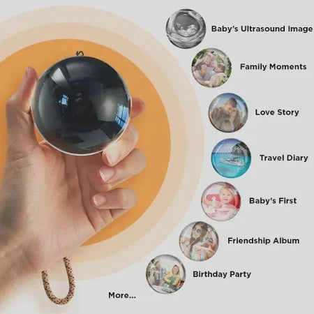 Personalized 3D Memory Crystal Ball